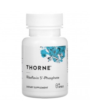 Thorne Research, Рибофлавин 5' фосфат, 60 капсул Thorne Research, Рибофлавин 5' фосфат, 60 капсул